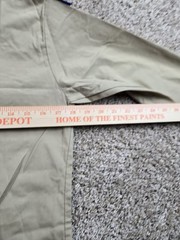 Vintage Boy Scouts Of America Shirt Boys Large Brown Official Uniform USA Made