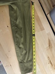Boy Scouts of America Uniform Shirt Long Youth Large Green Collarless VTG Damage