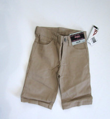Authentic Galaxy size 5 School Uniform Short Boy’s/Girls Stretch Tan NWT