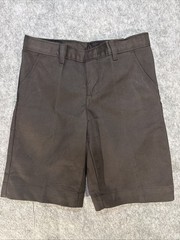 Dickies Boys Uniform School Shorts Black Size 12 Wrinkle Resistant