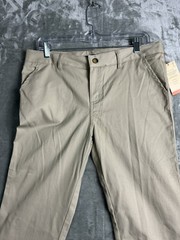 French Toast Boys Khaki Uniform Pants Size 18 Straight Fit Adjustable Waist NWT
