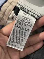 Gap kids gray stretch waist uniform pants size 10