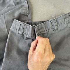 Lands End Boys Gray Pants Size 6 Adjustable Waist School Uniform Lot Of 2