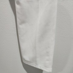 Mizuno Adult Small Flat Front Reg Fit Polyester Prospect White Baseball Pants