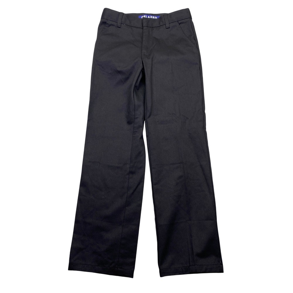 French Toast Boys Relaxed Fit School Uniform Pants Navy Blue Sz 10 Fits 25″ NWT