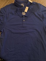 Old Navy Polo Boy’s School Uniform Shirt, Royal Blue Size XXL 18 Plus (2pairs)