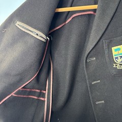 Vintage British Boys Wool School Blazer