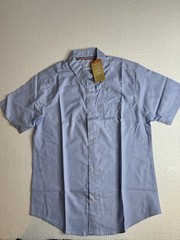 French Toast Boys School Uniform Short Sleeve Oxford Shirt, Sizes 18