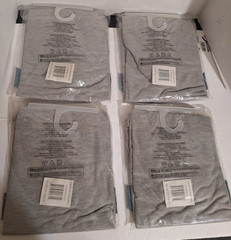 Lot of 4 Boys Gray Classic School Uniform SS Pique Polo Shirts Size 10 NIP