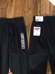 NWT – 2 Royal Park – School Uniform Pants Navy Adj. Waist Sz 10