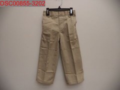 French Toast Toddler Boys Uniform Khaki Pull-On Relaxed Fit Pant 3T 884503178790
