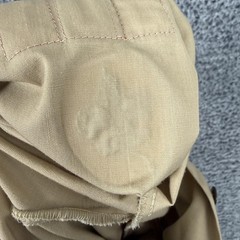 Vintage Boy Scouts Of America Shirt Boys 16 Beige Uniform Long Sleeve Patches