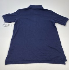 Boys French Toast Uniform/Casual Blue Polo Shirt Size 14