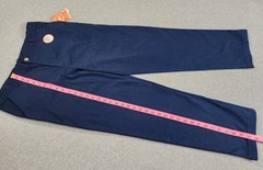 NWT Wonder Nation School Uniform Pants Size 16 Husky Blue Cove Adjust Waist