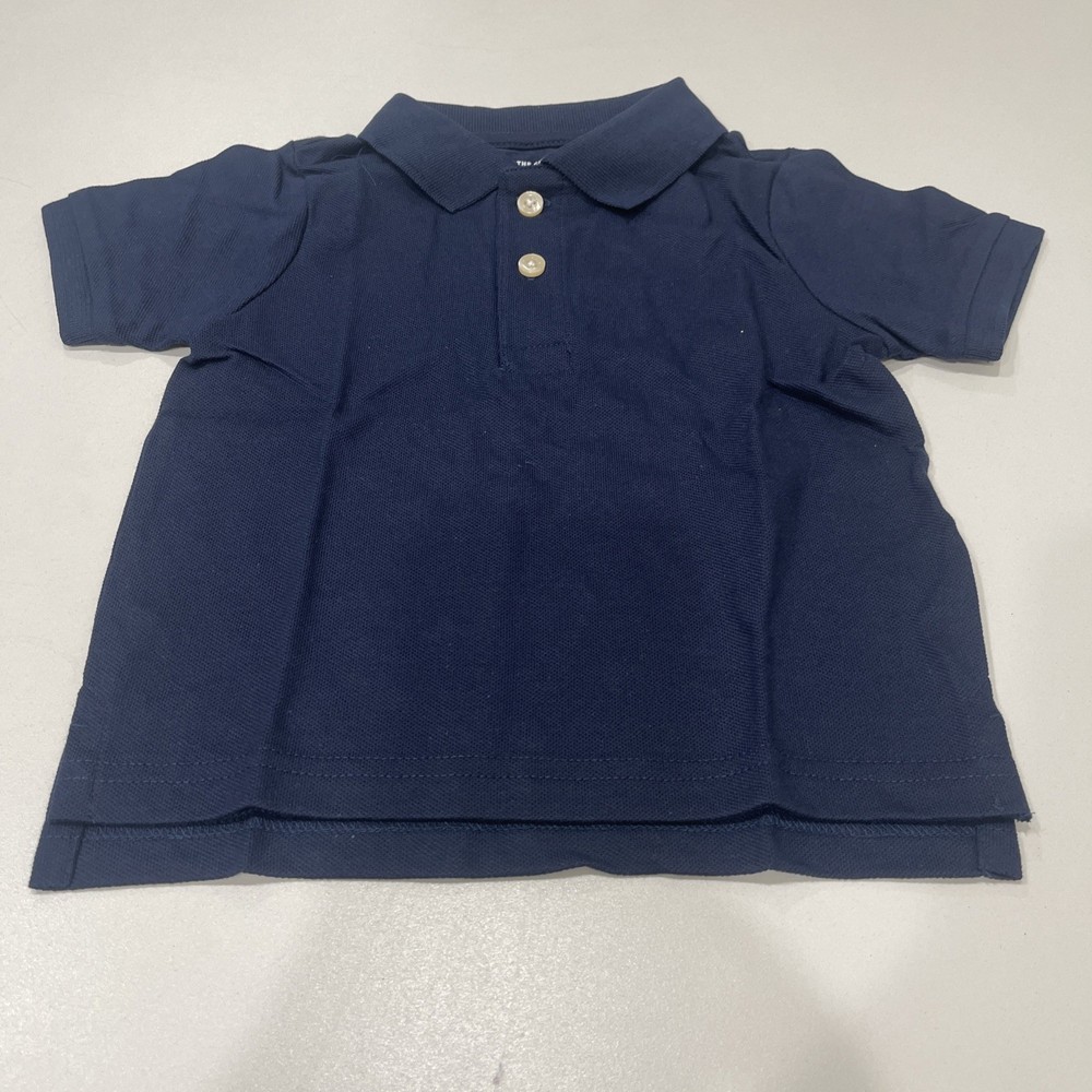 The Children’s Place Kids Uniform Soft Pique Polo – Blue 18-24