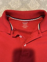 French Toast Boys Size 10/12 School Uniform Polo Shirts Long Sleeve, 3 Shirts