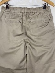 Lands End Uniform Pants Boy Plus 20 Pull On Khaki Pleated School wear Oeko-Tex