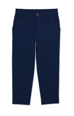 Wonder Nation Boys School Uniform Flat Front Pants Size 14 Husky Blue Cove
