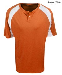 New Mizuno G3 Baseball Jersey Youth MEDIUM Boys Orange & White