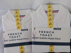 NWT French Toast Boys Sz 6 Charter Private School Uniform 4 Polo Shirts 4 Pants
