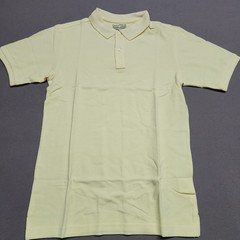 Nautica School Uniform Youth Polo Shirt Xl 18/20 Cotton Blend Light Yellow 138