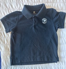 Lot of 4 Primrose School Polo Shirts TD4 Toddler Long Sl Short Dennis Uniform