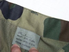 Kids Rothco B.D.U. Camo Shirt/Jacket & Cargo Pants – Size 4/6