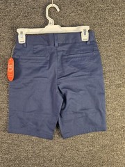 Set Of 2 Wonder Nation Boys Youth Shorts Navy Blue School Uniform Navy Size: 12