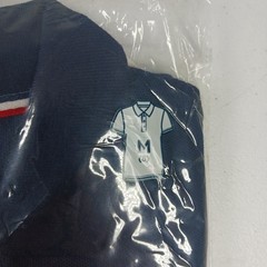 NEW French Toast Boys Short Sleeve Polo School Uniform, M (8) Side Vent NAVY