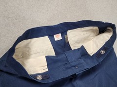 Wonder Nation School Uniform Pants Size 16 Husky Navy Adjust Waist Reinforce NEW