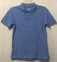 Wonder Nation Polo Shirt Boy’s Size L/G (10/12) 100% Cotton Used