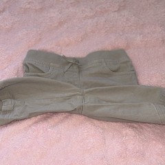 Chaps Kids Unisex Size 6X Tan Khaki School Uniform Cargo Shorts