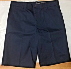 Slazenger Stain Resistant School/Casual Boys Shorts Navy Blue, Size L, YBU401
