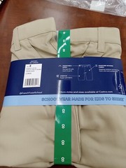 2 Pack French Toast Boys Size 8 Khaki Sorts Adjustable Wasit