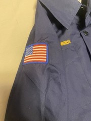 Boy Scouts Shirt Youth M Blue Uniform Top Official Youth Shirt Patches Boys