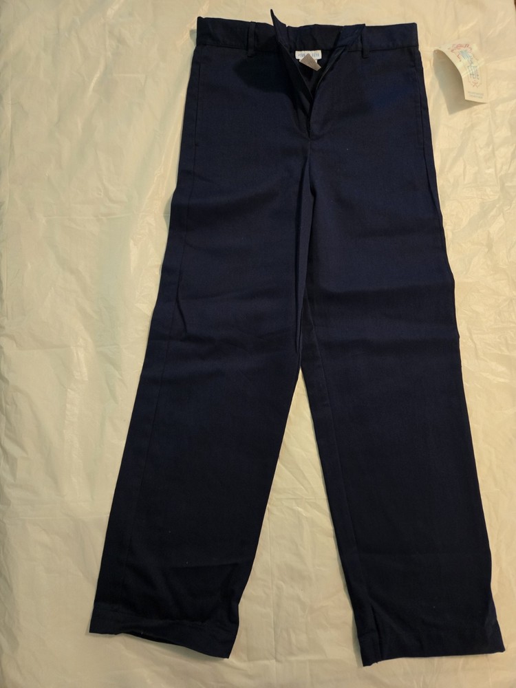 Vive La Fete StructuredPants Boys Size 8 NWT Adjustable Hem School Uniform Dress