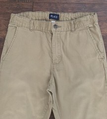 L@@K- Boys Children’s Place Khaki School Uniform Pants Sz 16 Adjustable Waist