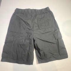 NWT Childrens Place Boys Size 14H Cargo Shorts Gray Uniform Husky Pockets School