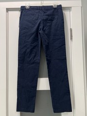 NEW School Uniform Navy Pants Cat & Jack Boys Size 16 Chino Skinny Retail $14