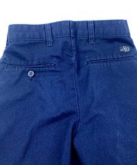 School Uniform Shorts Size 14 Slim Boys Children Kids Pockets Navy Blue