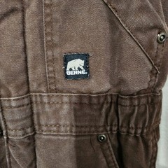 Berne Workwear 4T Brown Canvas Insulated Kids Overalls