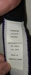 Teamwork Athleyic Apparel 6210-22-U Purple Adjustable Sports Uniform Belt 25-37″