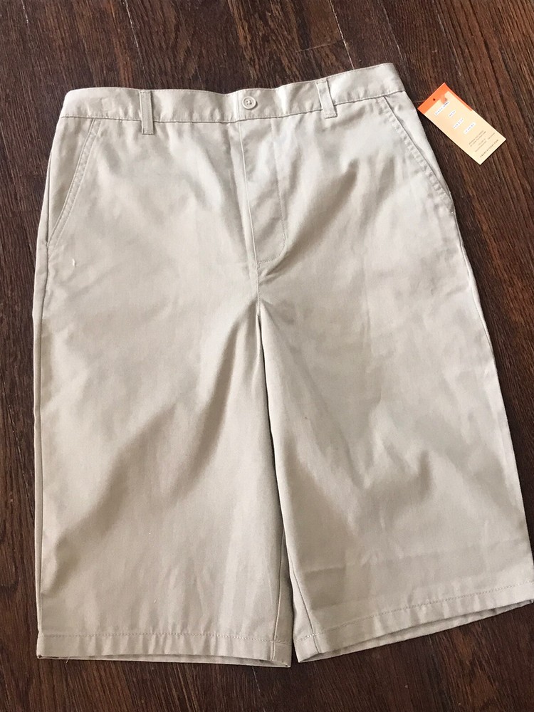 French Toast Uniform Khaki Boys Pull On Short Size 18