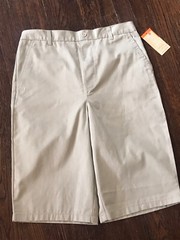 French Toast Uniform Khaki Boys Pull On Short Size 18