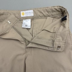 Dennis Uniform Boys Khaki School Uniform Shorts Size 7 B7 Flat Front