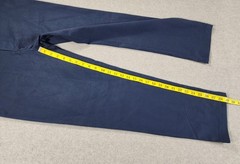 Wonder Nation School Uniform Pants Size 16 Husky Navy Adjust Waist Reinforce NEW