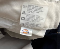 Dickies School Uniform Shorts Navy Blue Youth 14-16 XL Flat Front
