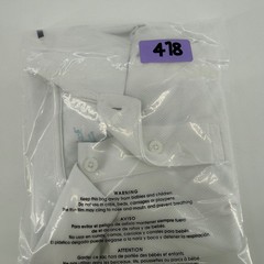 Cat and Jack Boys School Uniform Short Sleeve Polo Shirt White XL