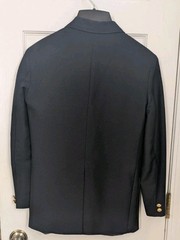 Dillards Class Club Boys Two Button Blazer Size 14 Reg Navy Blue Classic