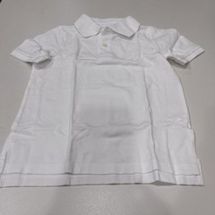 The Children’s Place Kids Uniform Soft Pique Polo – White 2T
